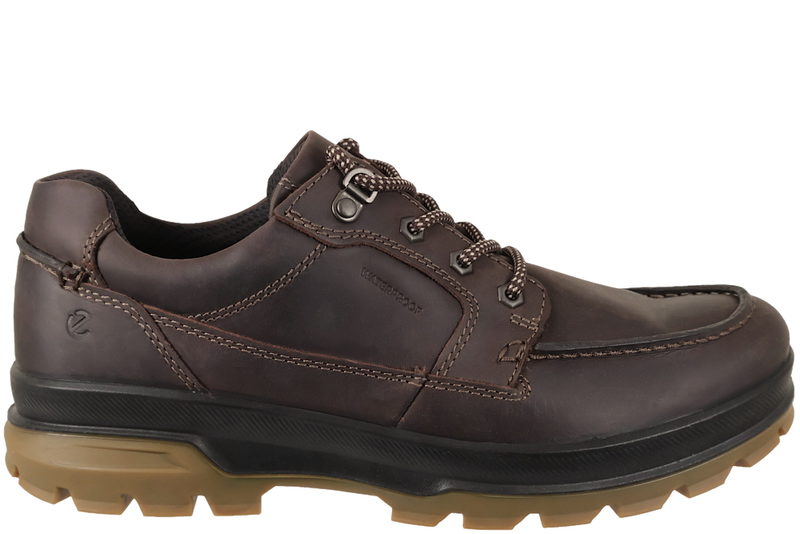 ECCO RUGGED TRACK WP MOC TOE SKO I BRUNT OLIERET SKIND