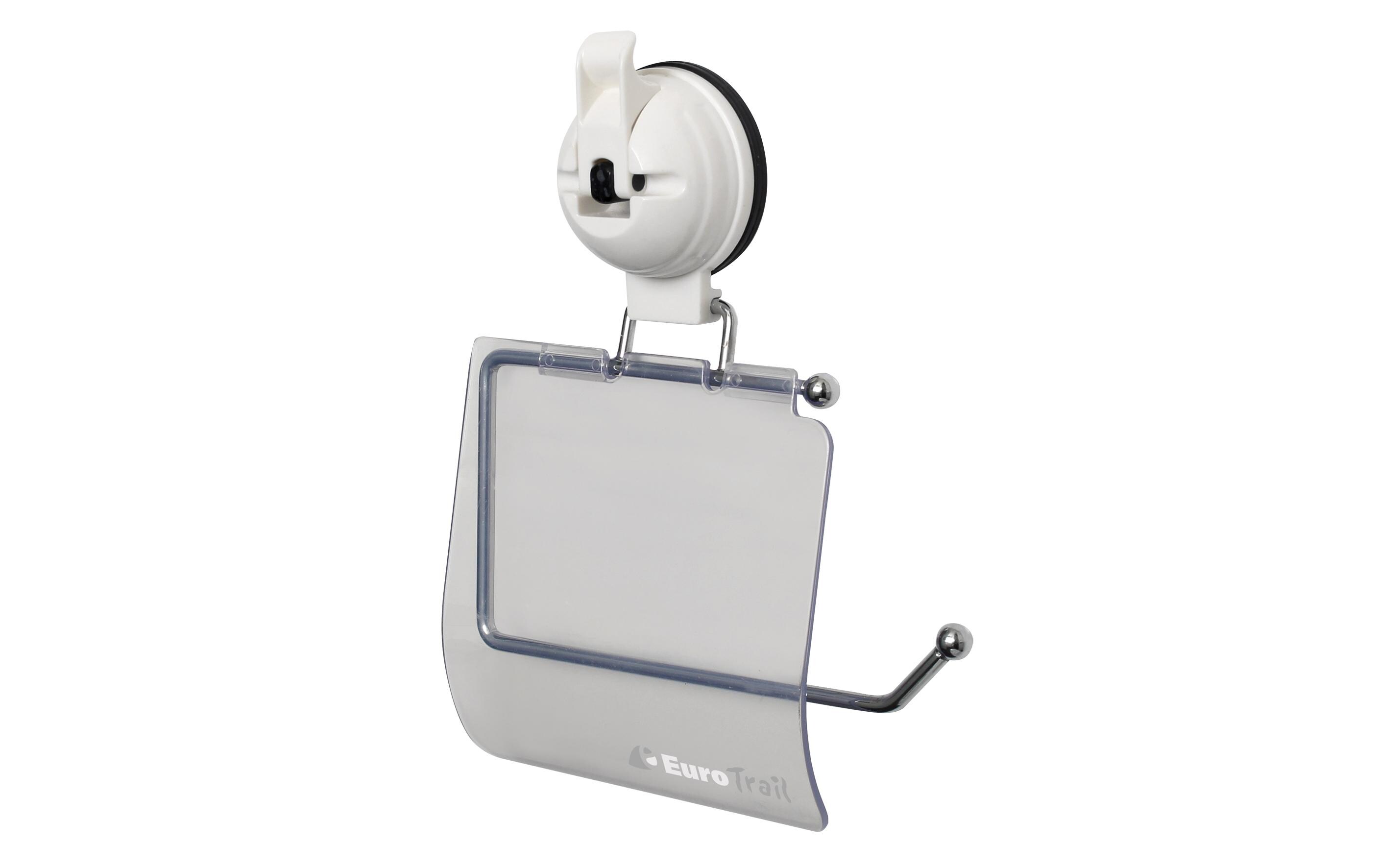 WC-Rollen-Halter mit SaugnapfToilettenpapier-Halterung mit Saugnapf