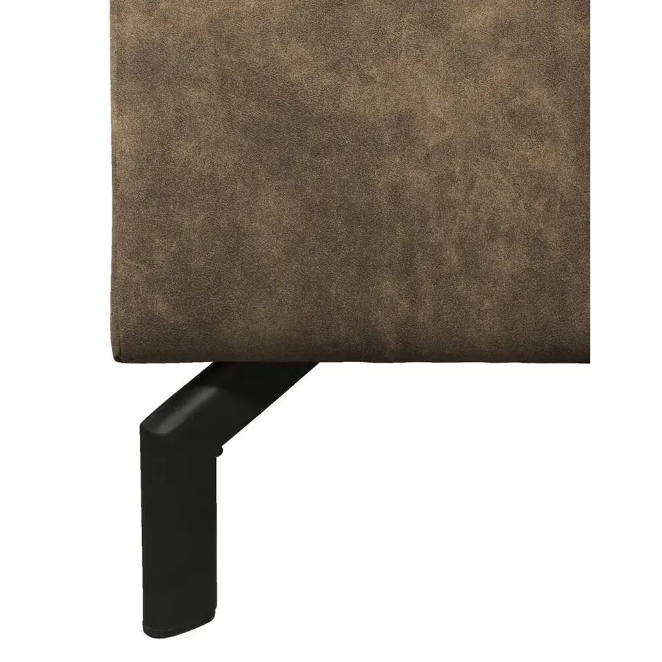 Hoekbank Noud rechts - taupe