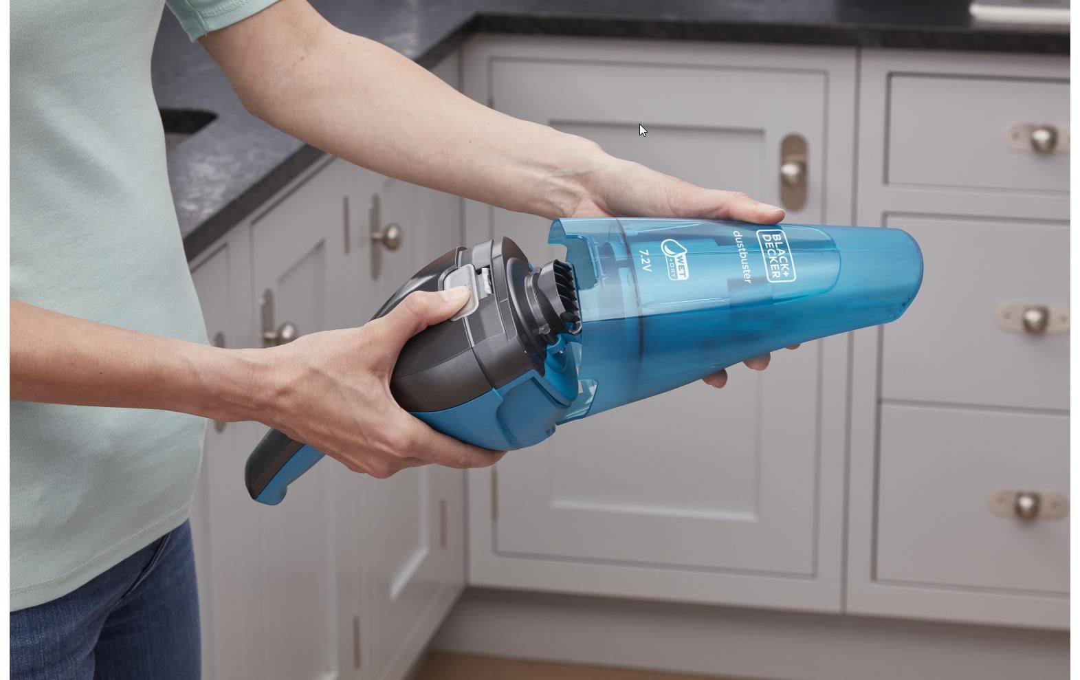 Akku-Handsauger Wet+Dry Dustbuster Blau/TitaniumAkku-Handstaubsauger