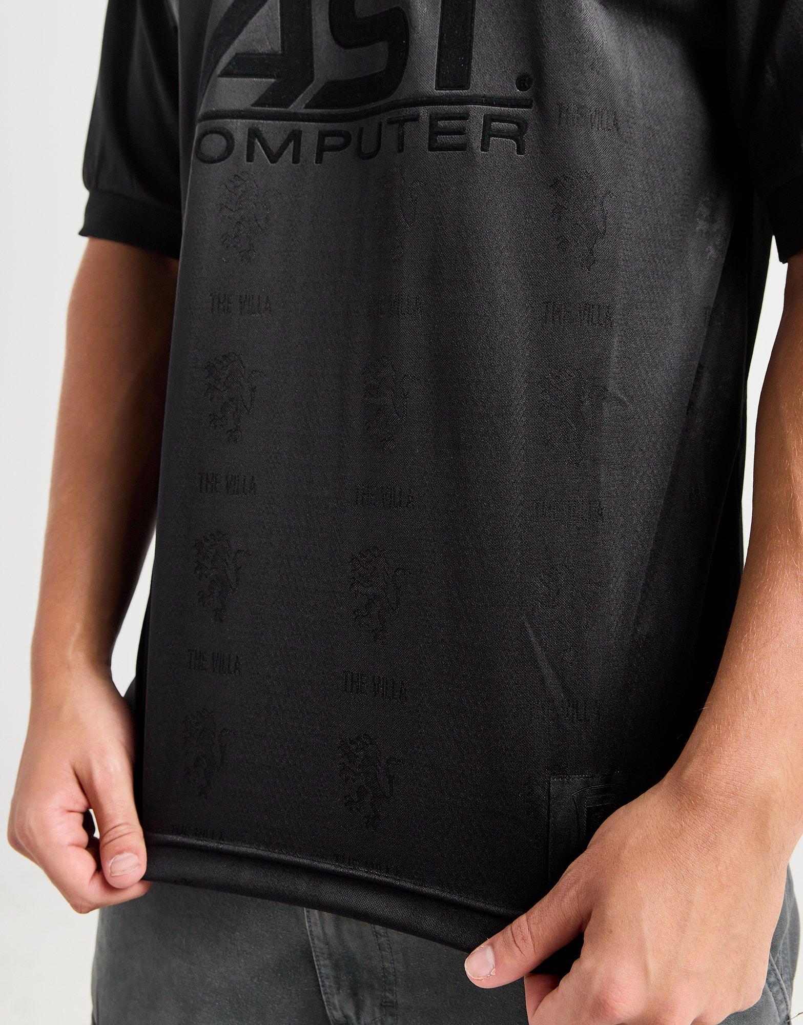 Score Draw Maillot Rétro Aston Villa '96 Blackout Homme