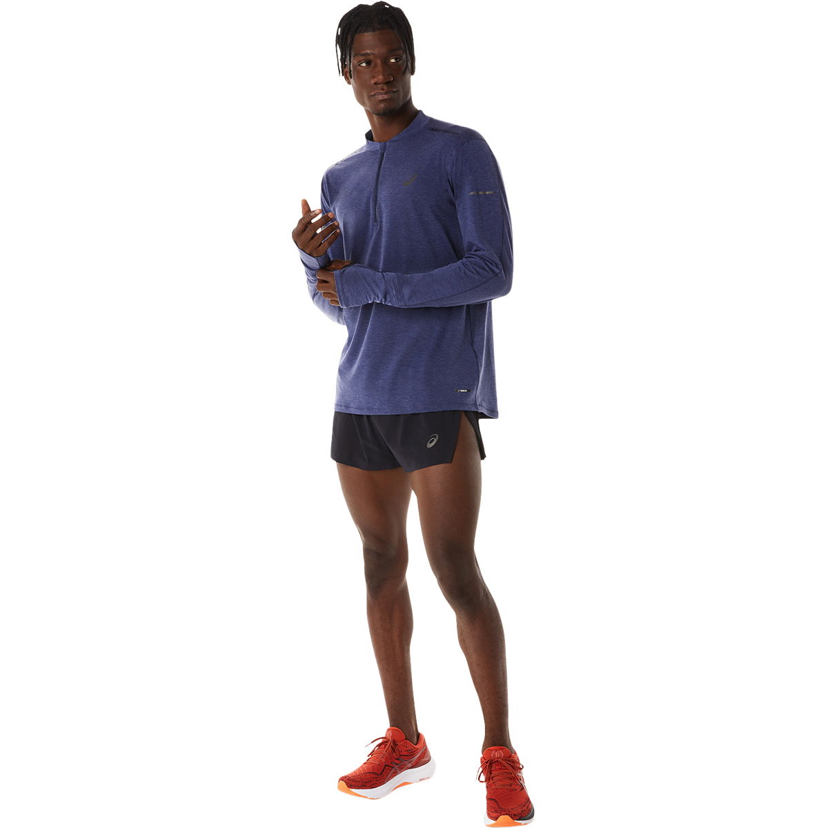 Asics Metarun 1/2 Zip Løbetrøje Herre