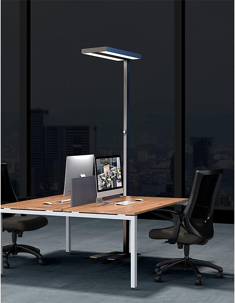 NCC-Licht LED Stehleuchte Lara Schwarz Up & Down 2 x 40W 8800lm Neutralweiß 4000K UGR