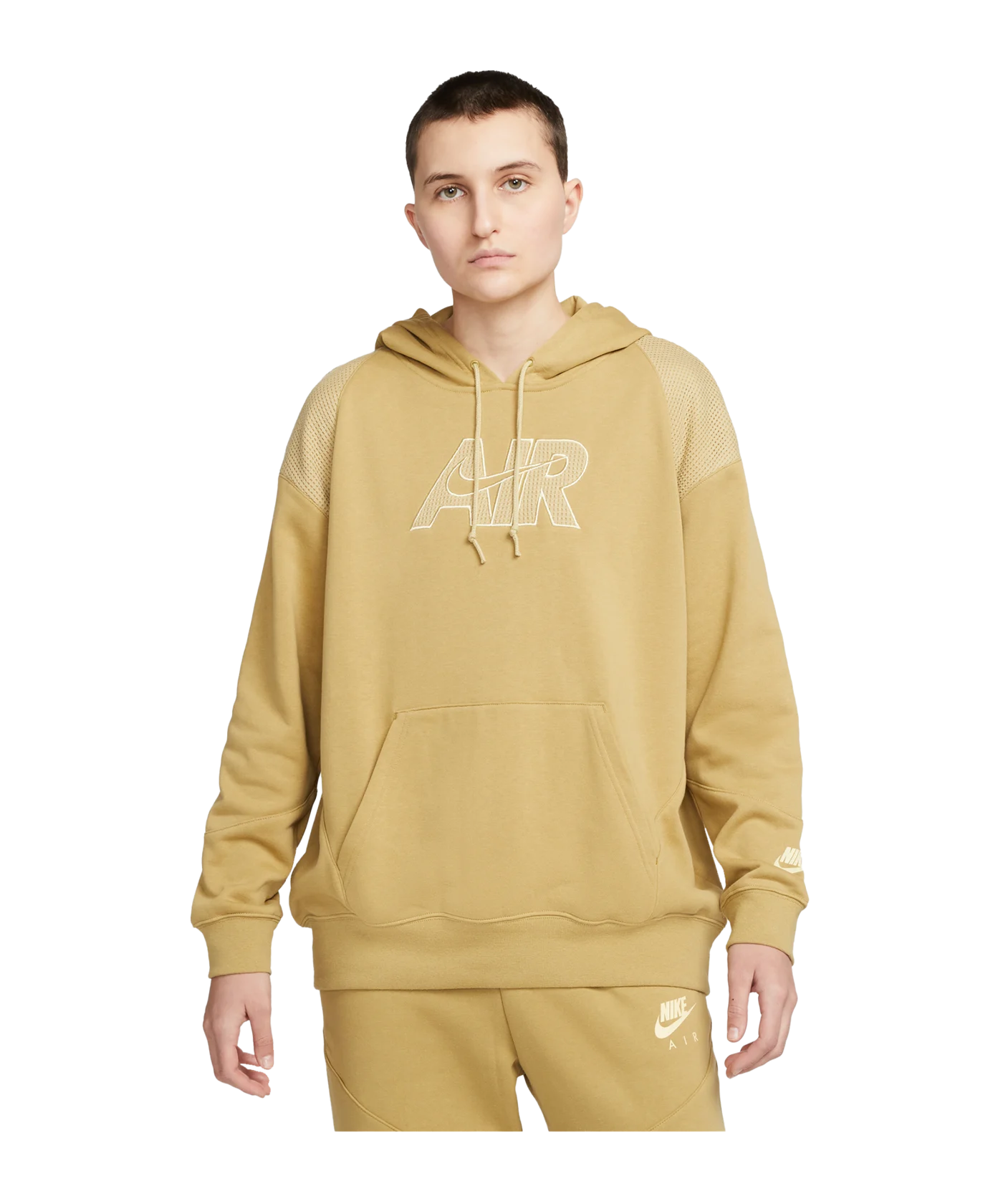 Nike Air Fleece Hoody Damen Gelb F769