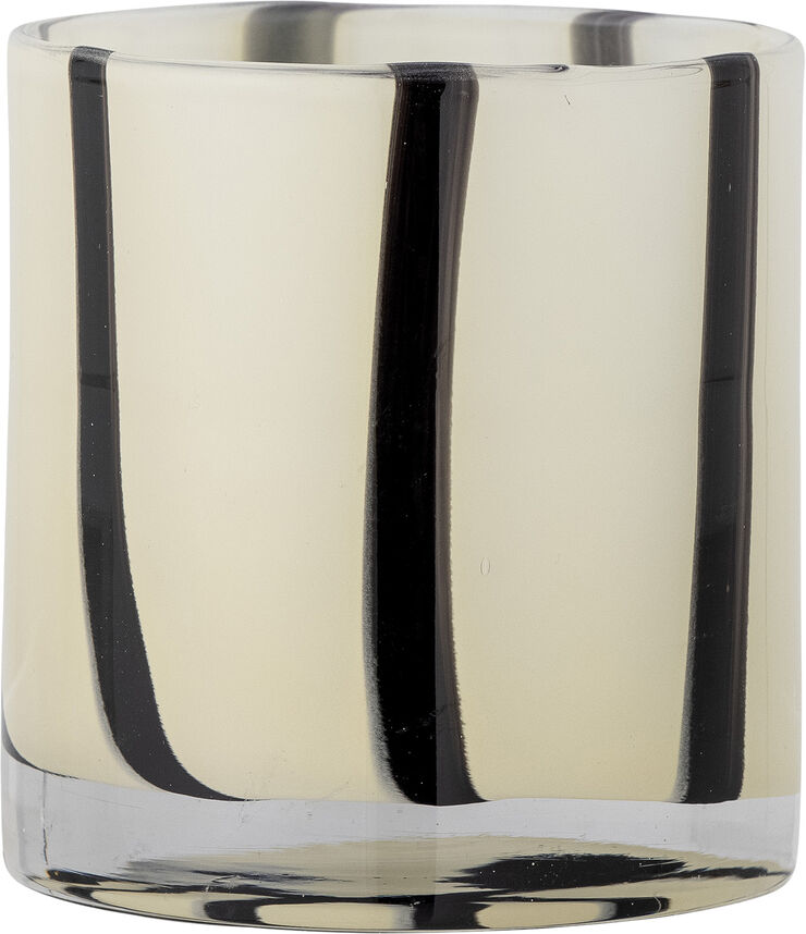 Bloomingville Liberty Fyrfadsstage, Hvid, Glas Hvid