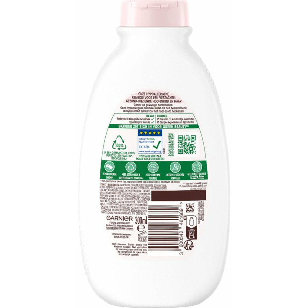 6x Garnier Loving Blends Milde Haver Shampoo300 ml