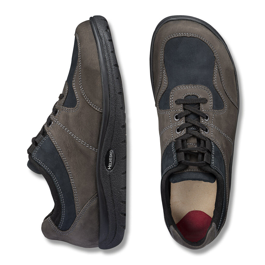 HERREN - Schnürschuh ERIK grau-blau