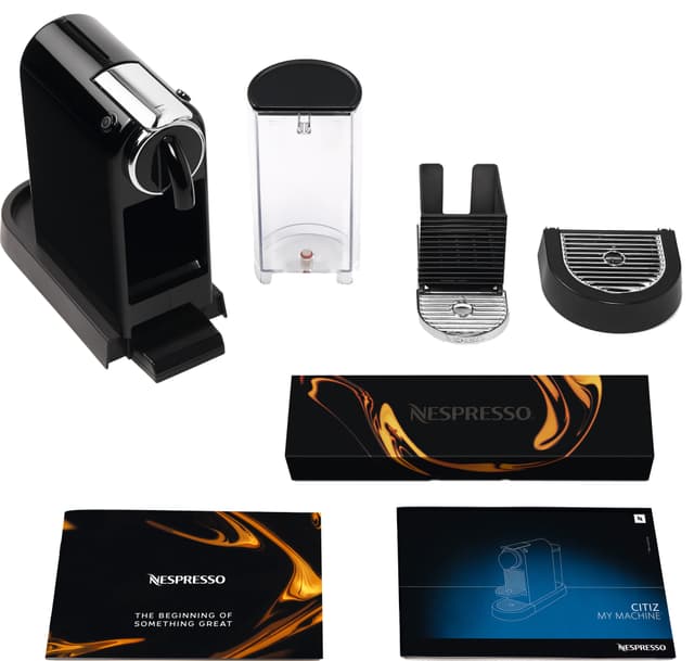 NESPRESSO® CitiZ kaffemaskine fra DeLonghi, Sort