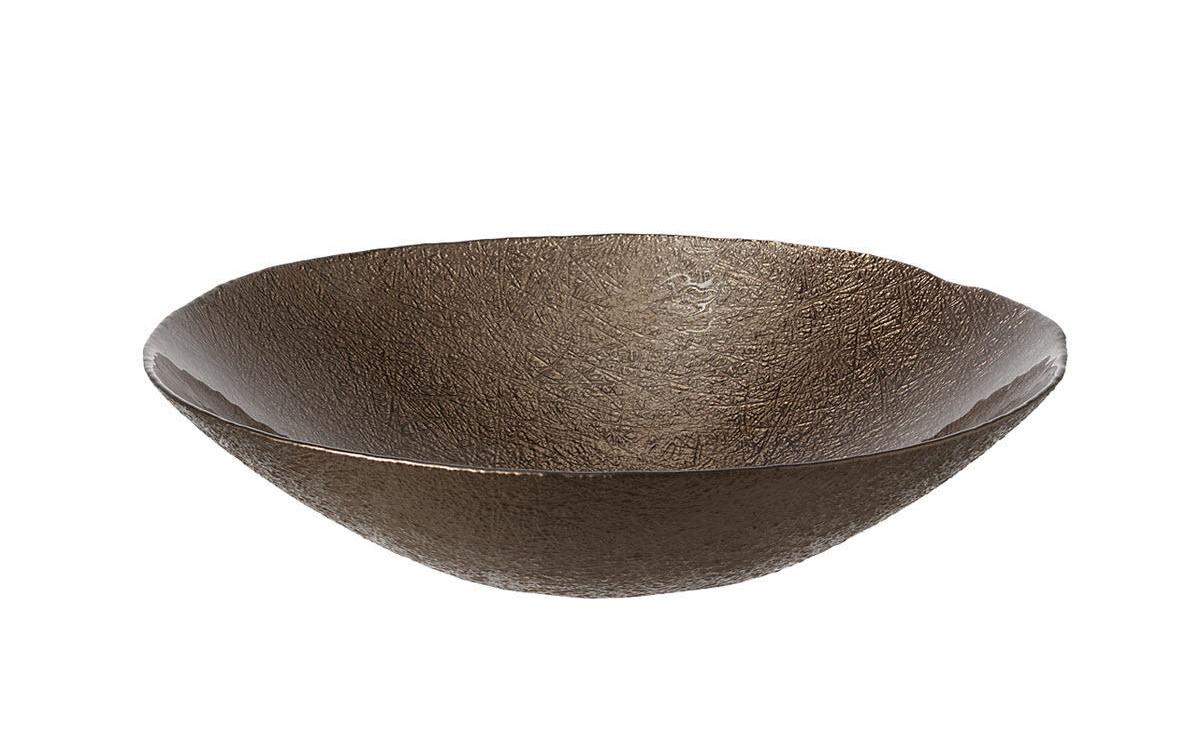 Schale Como 32 cm, 2 Stück, BronzeBronze Schalen