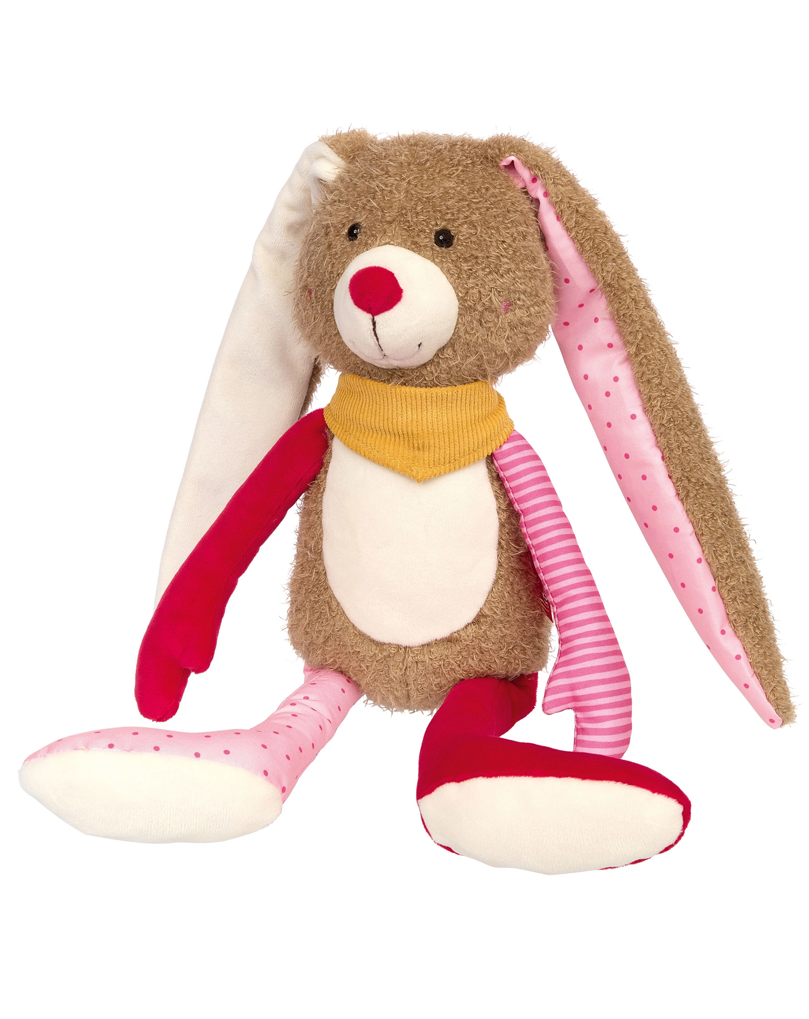 Kuscheltier PATCHWORK SWEETY - HASE ROSA (40cm)