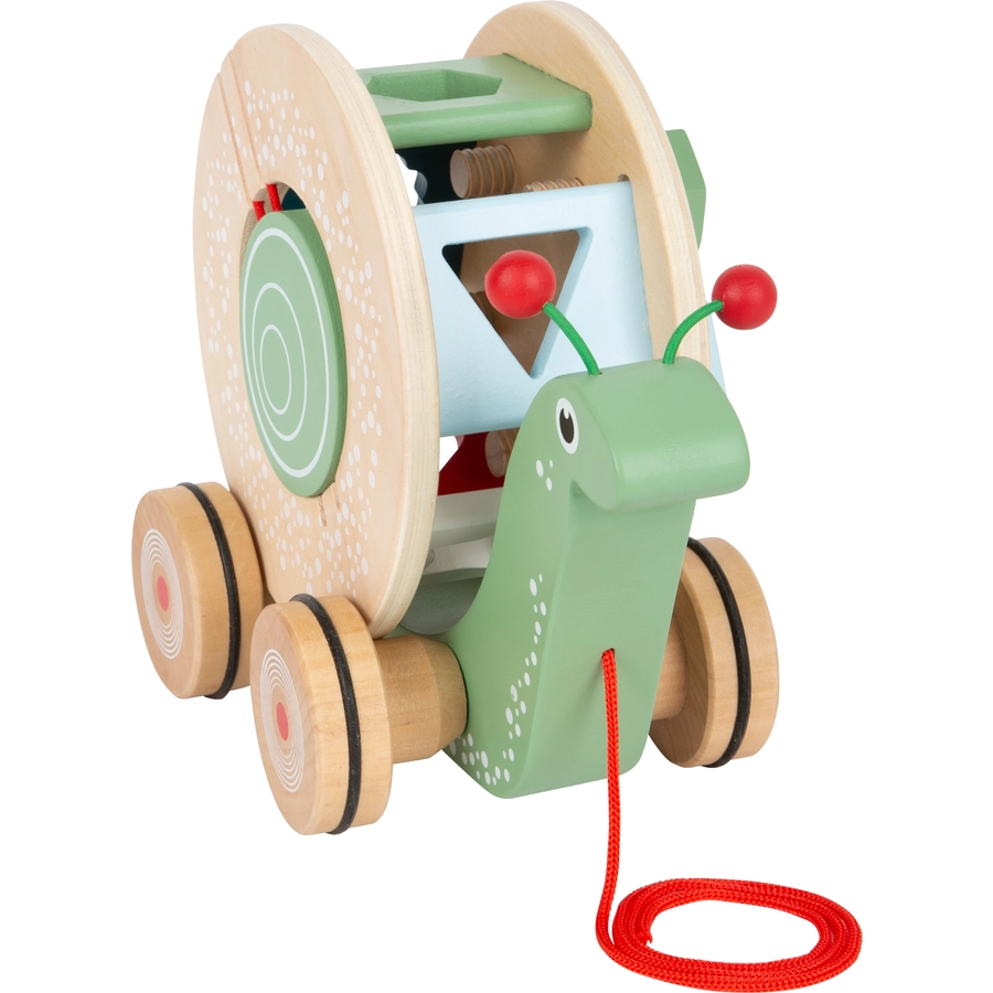 small foot® Nachzieh-Stecktier Schnecke