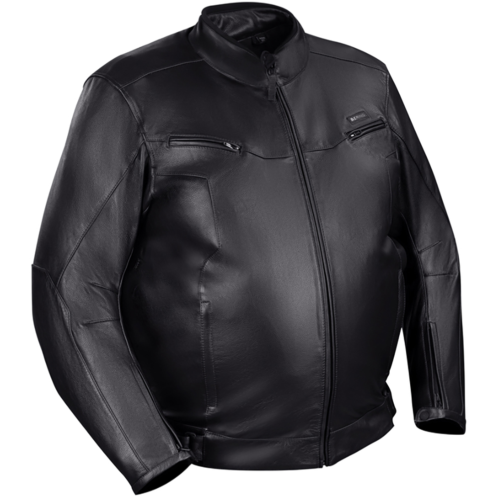 Bering - Blouson Gringo King Size - Grande taille Noir
