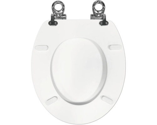 form&style toiletzitting Farallon wit met soft-close mechanisme Easy Fix