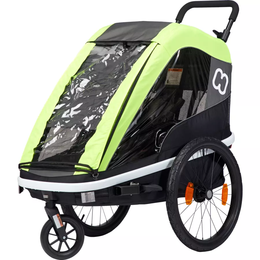 hamax Kinderfahrradanhänger Avenida ONE Lime