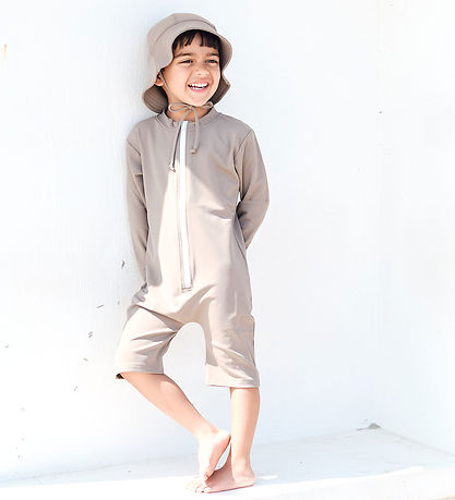 Petit Crabe Schwimmanzüg - Combi - UV50+ - Taupe