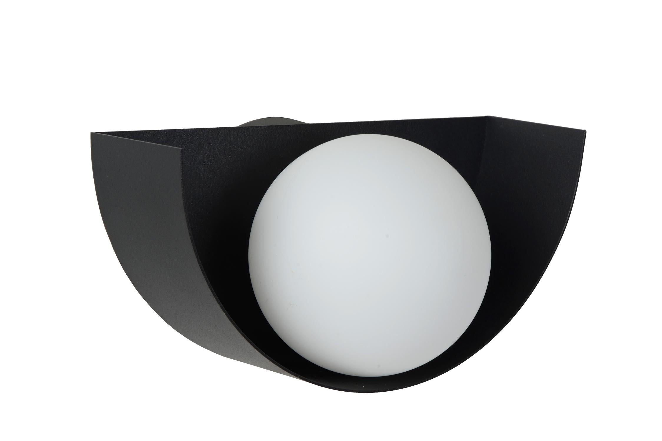 Benni wandlamp zwart