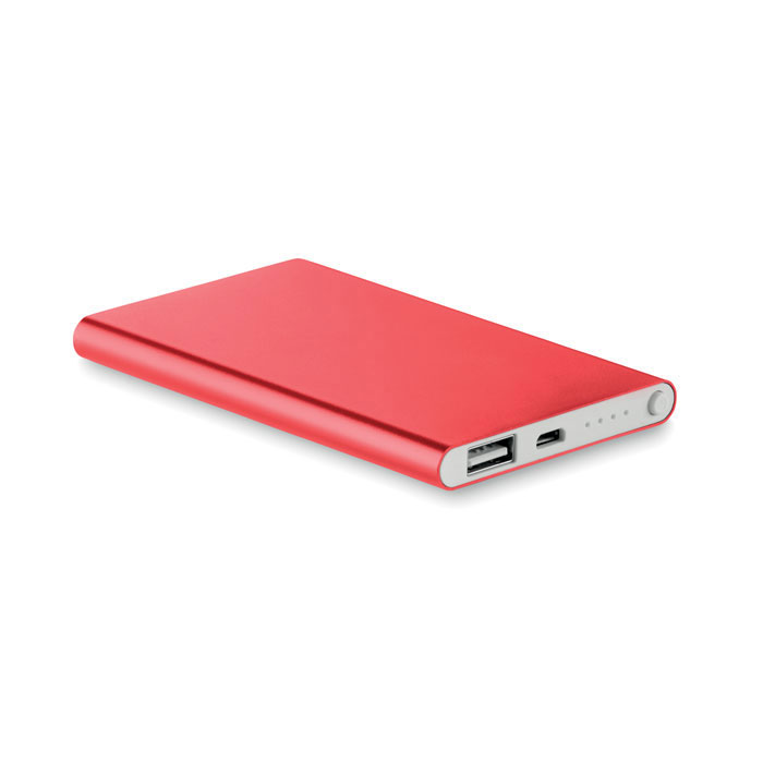 GiftRetail MO8735 - POWERFLAT Powerbank ultra plat 4000 mAh