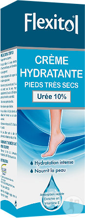 Flexitol Crème Hydratante 10% Urée Pieds Très Secs 85g