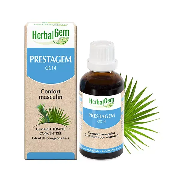 Herbalgem Prestagem Gemmotherapy Complex para Homens - Conforto Orgânico 30ml