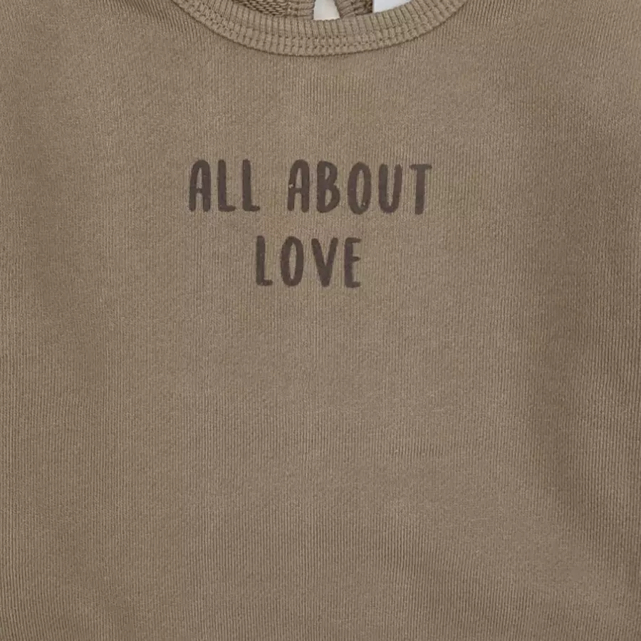 LITTLE Sweatshirt Dream Big khaki