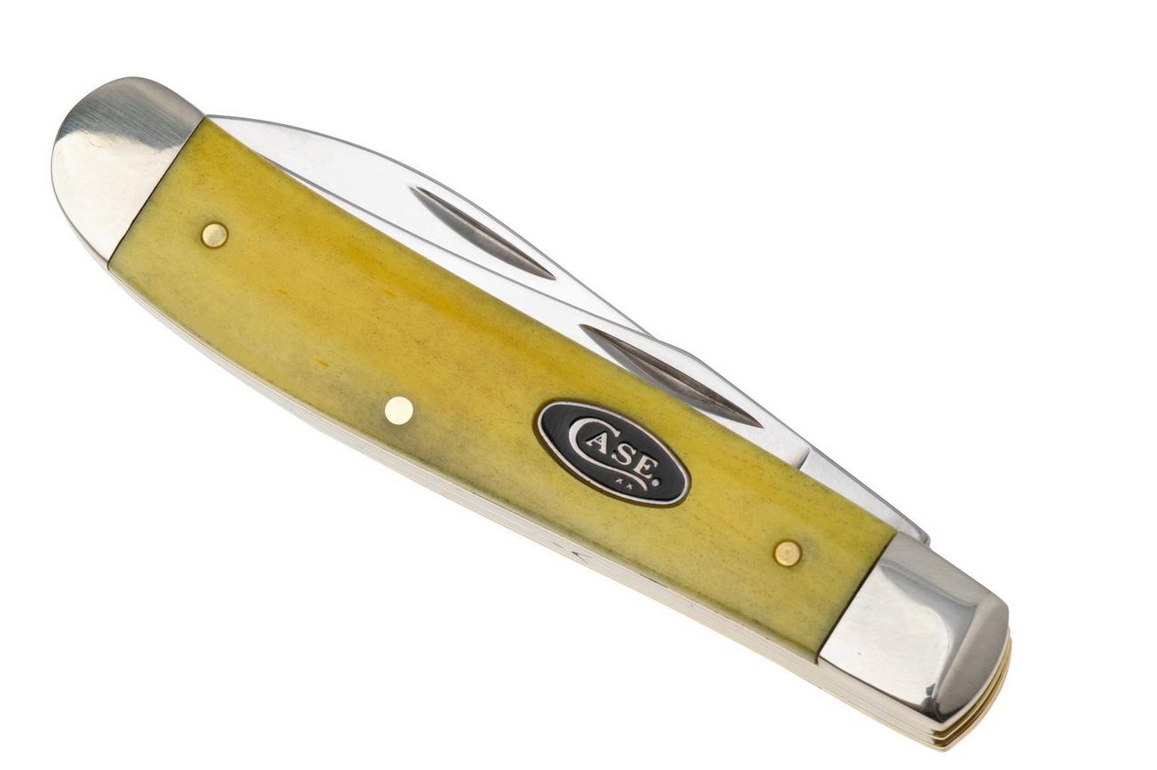 Case Mini Trapper 20031 Smooth Yellow Bone 6207W SS, zakmes
