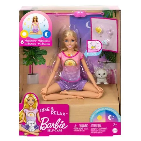 Barbie Wellness Meditations Puppe (blond) und Spielset