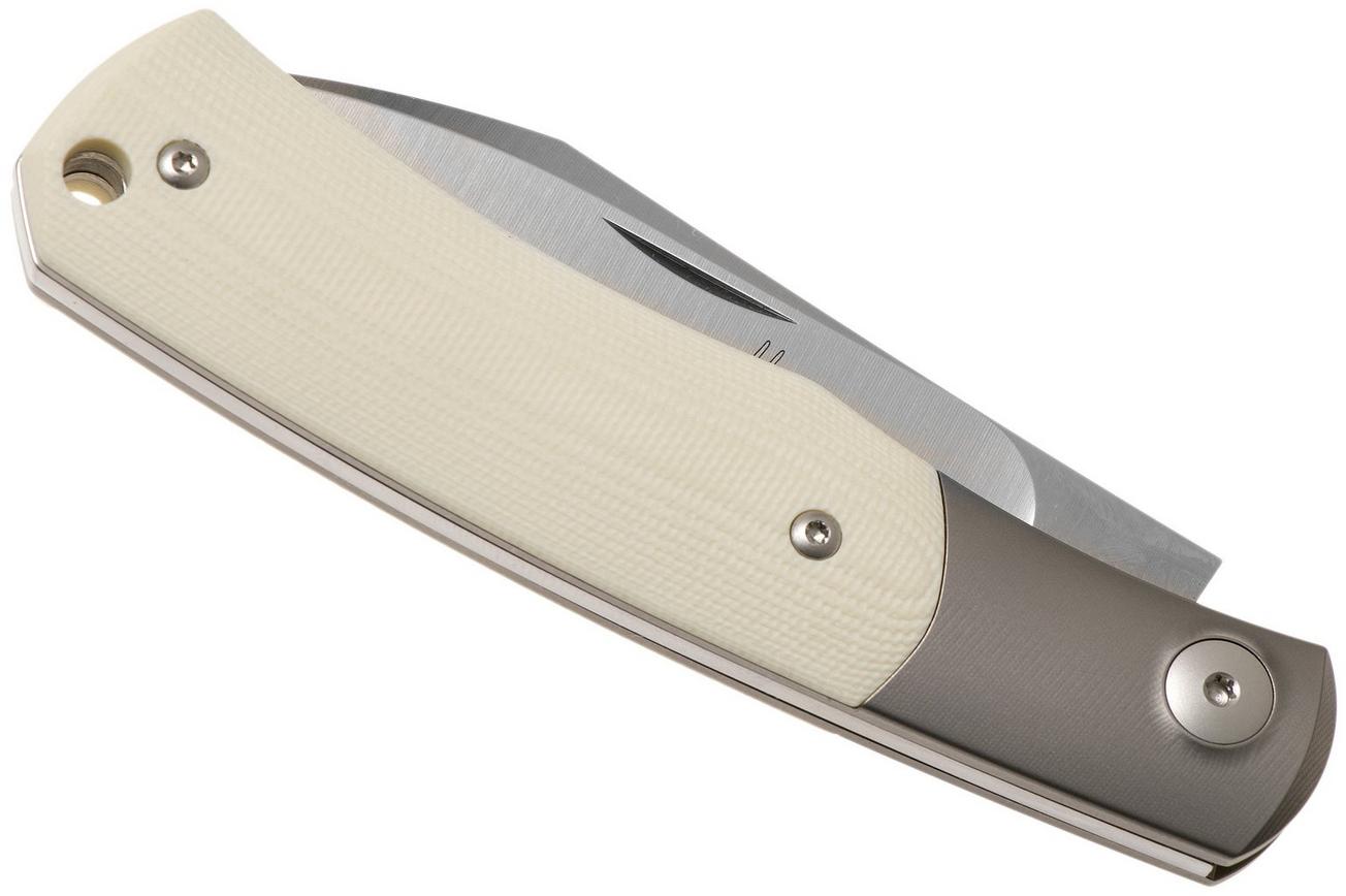 Viper Hug V5992GI Ivory G10 zakmes, Sacha Thiel design