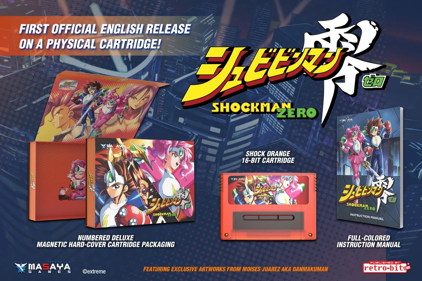 Shockman Zero (Collectors Edition)- Super Nintendo