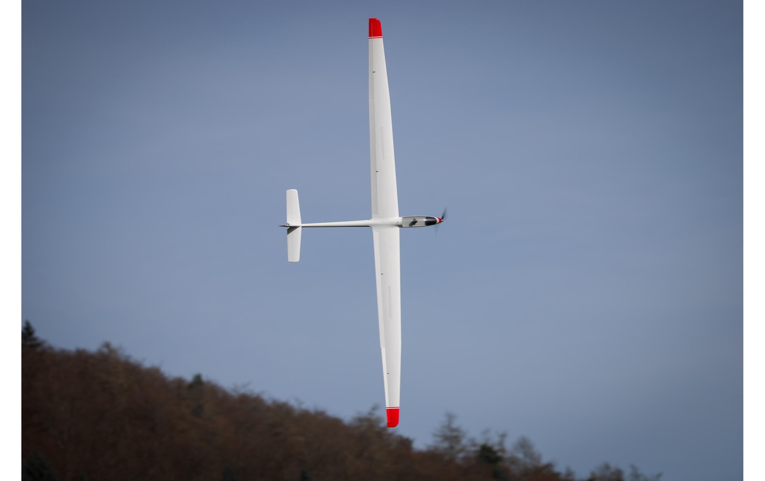 Segler ASW-17 3.5 m voll-GFK, ARF+<br>Vorbildgetreues Scale Segelflugmodell in voll-GFK-Bauweise