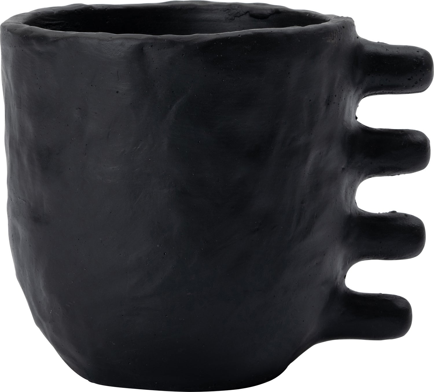 Intratuin pot Erica zwart D 14 x H 17,5 cm