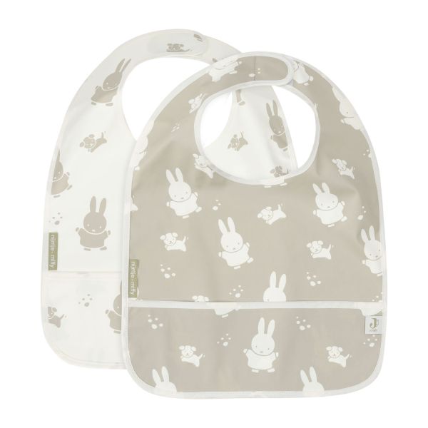 Jollein Slab Waterproof Miffy & Snuffy 2-Pack