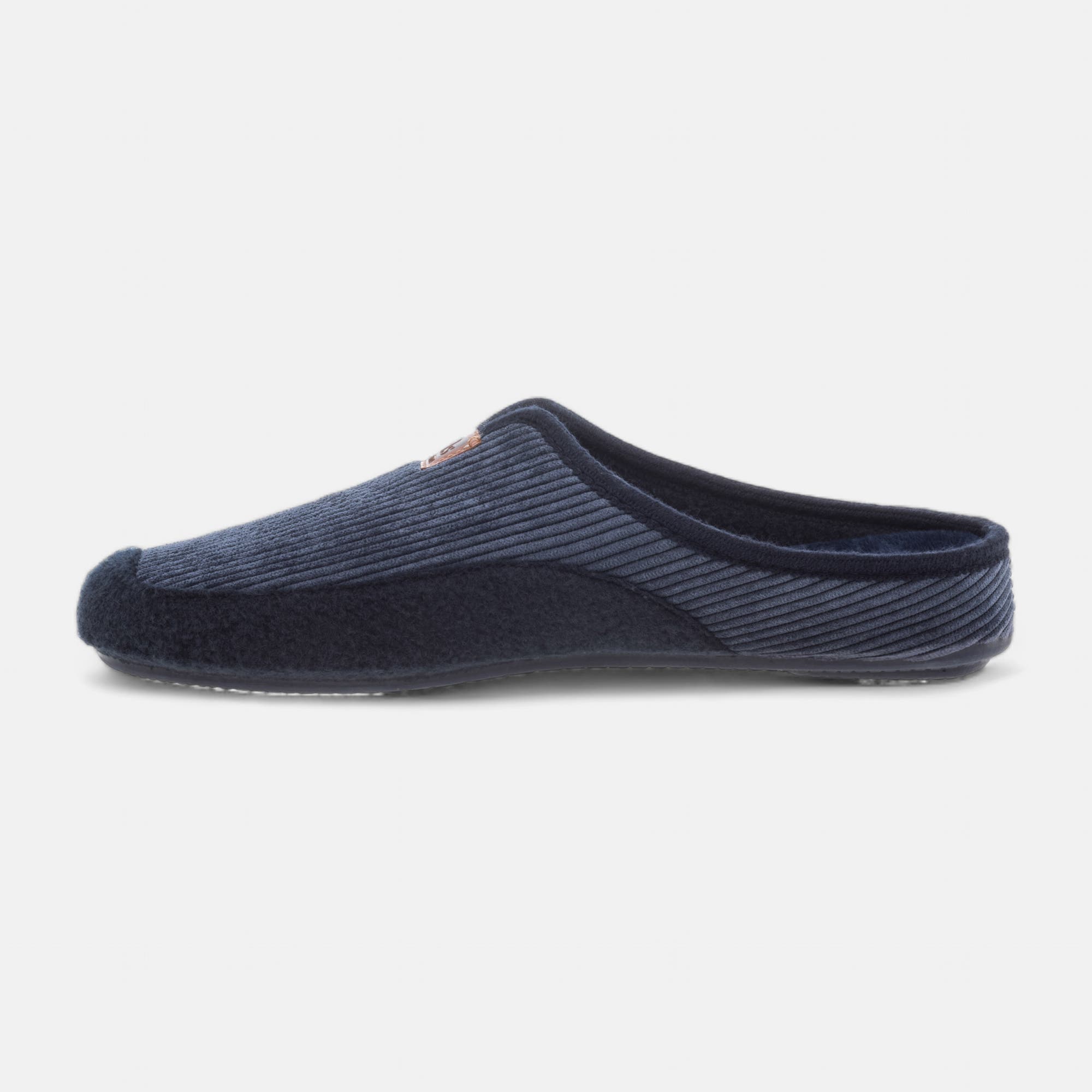 Pantoufles mules Homme bleu marine