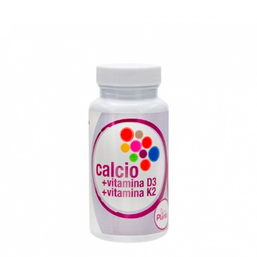 Plantis Cálcio   Vitamina D3   Vitamina K2 60 cápsulas