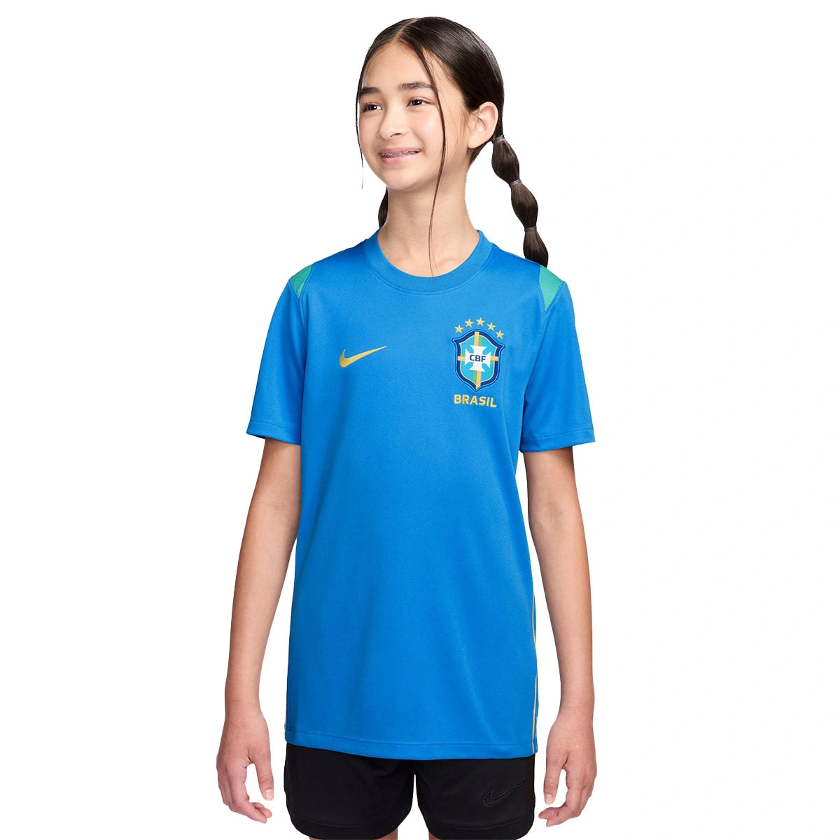 Camisola Nike Brasil Training Mundial 2026 Criança