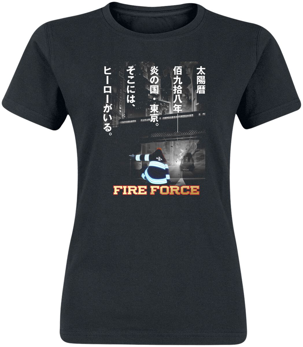 Infernal Attack | Fire Force T-Shirt Manches courtes