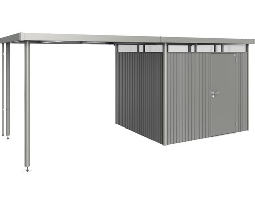 Biohort zijdak voor HighLine H3 282 x 235 cm kwartsgrijs metallic