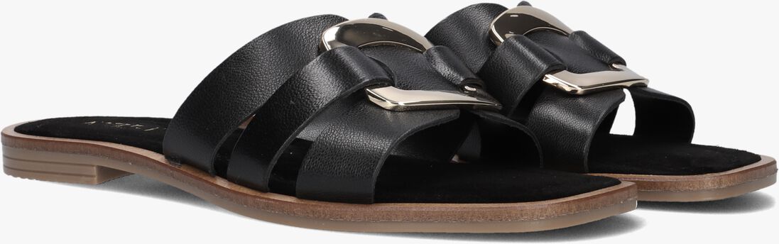 zwarte notre-v slippers 22718
