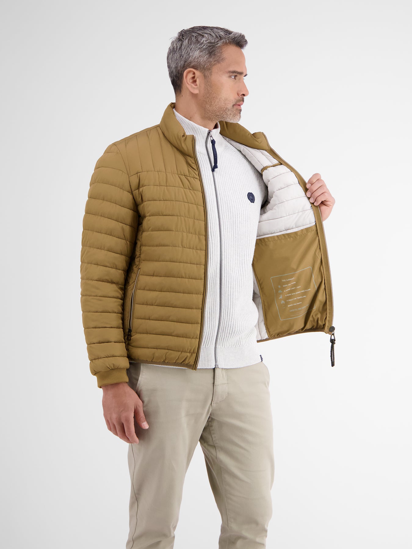 Wattierter Steppblouson