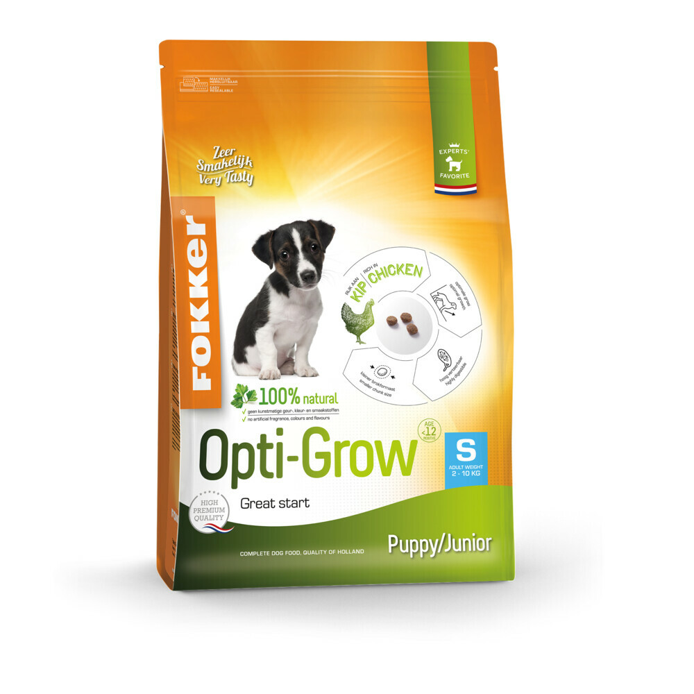 Fokker Hondenvoer Opti-Grow S2,5 kg