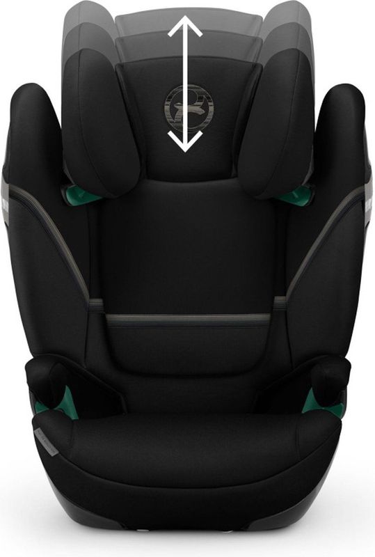 Cybex Autostoel Solution S2 I-Fix Moon Black/Black
