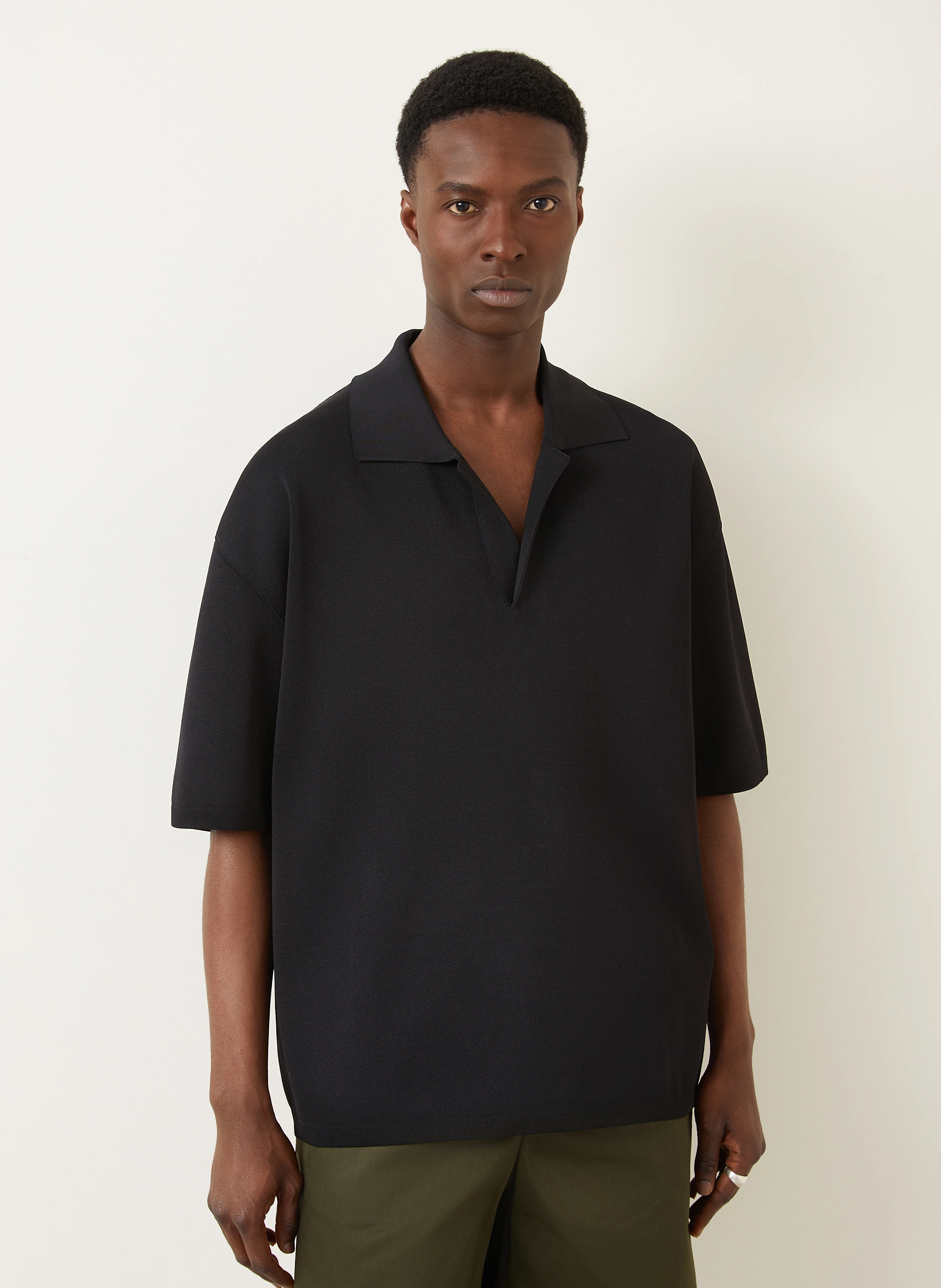 AMI PARIS Strick-Poloshirt