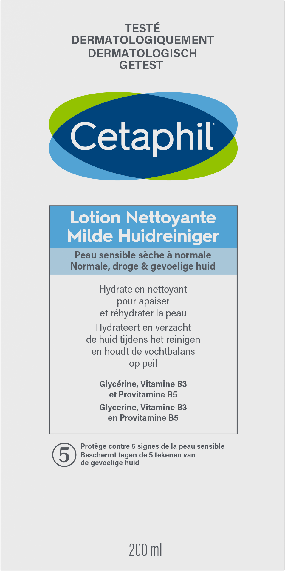 Cetaphil Milde huidreiniger (200 ml)