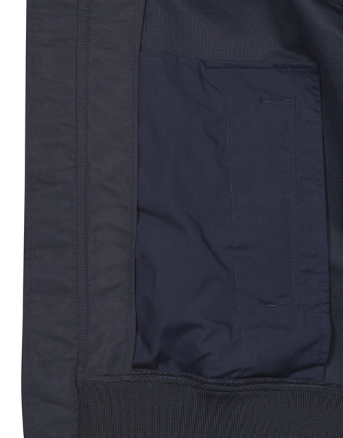 Lyle & Scott - MESH BACKED FUNNEL NECK JACKET - Bleu