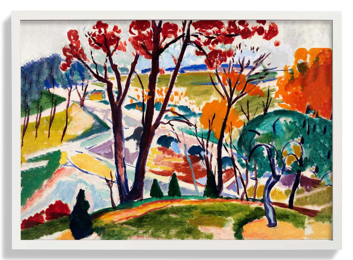 Landschaft, Brücke, Huntingdon Valley von Henry Lyman