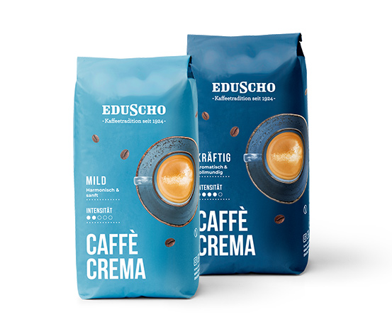 Eduscho Caffè Crema Probierset - Ganze Bohne
