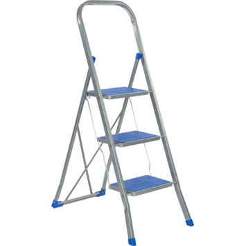 Escalo Trapladder 3 treden blauw 30x20cm