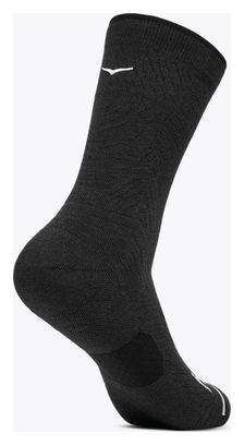 Chaussettes (3 paires) Hoka Crew Run Noir