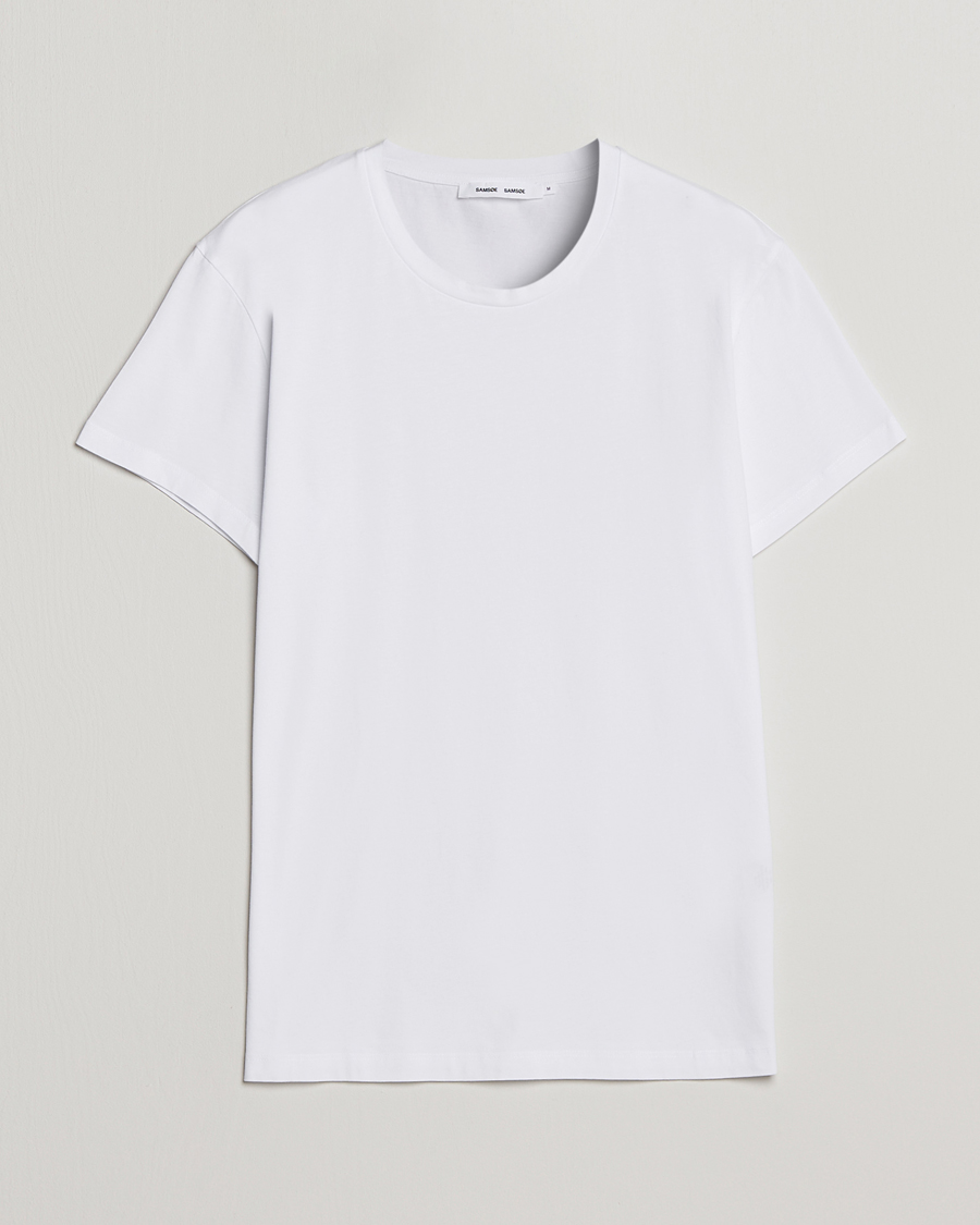 Samsøe Samsøe Kronos Crew Neck Tee White