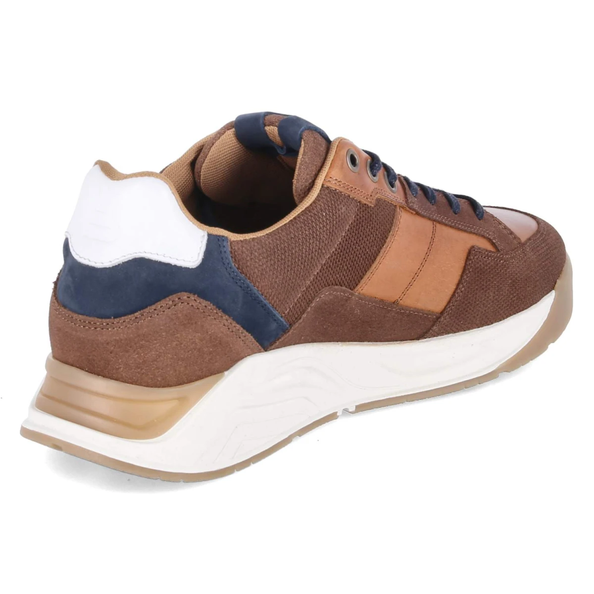BullboxerLow Sneaker - Cognac-Navy