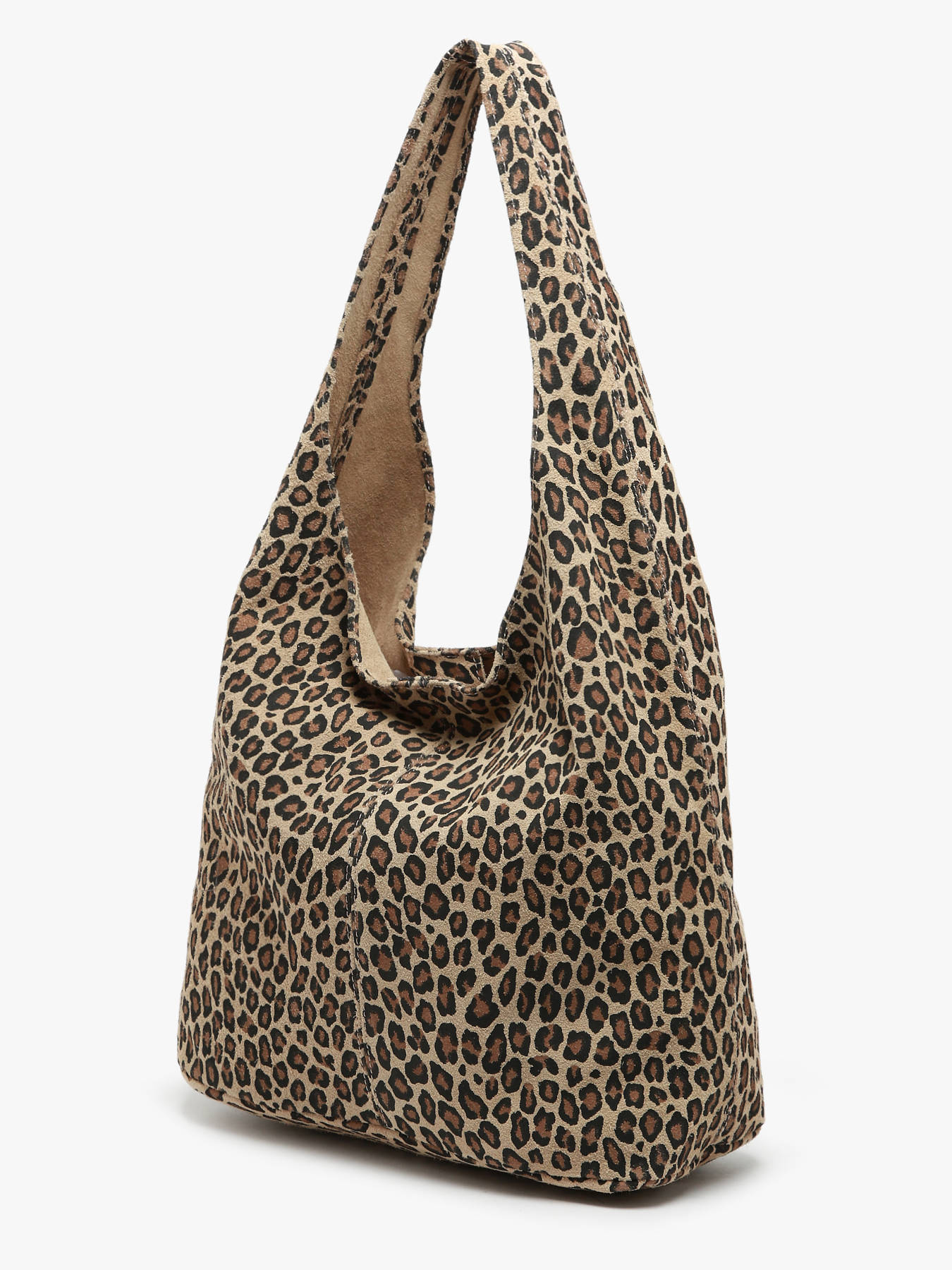 sac port paule Velvet leopardo cuir MILANO